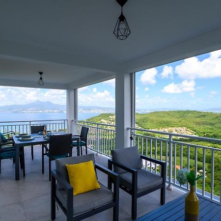 Villa Edina , Exceptionnel Aux Trois Ilets,T3 Vue Incroyable Sur Fdf Les Trois-Ilets Exterior foto
